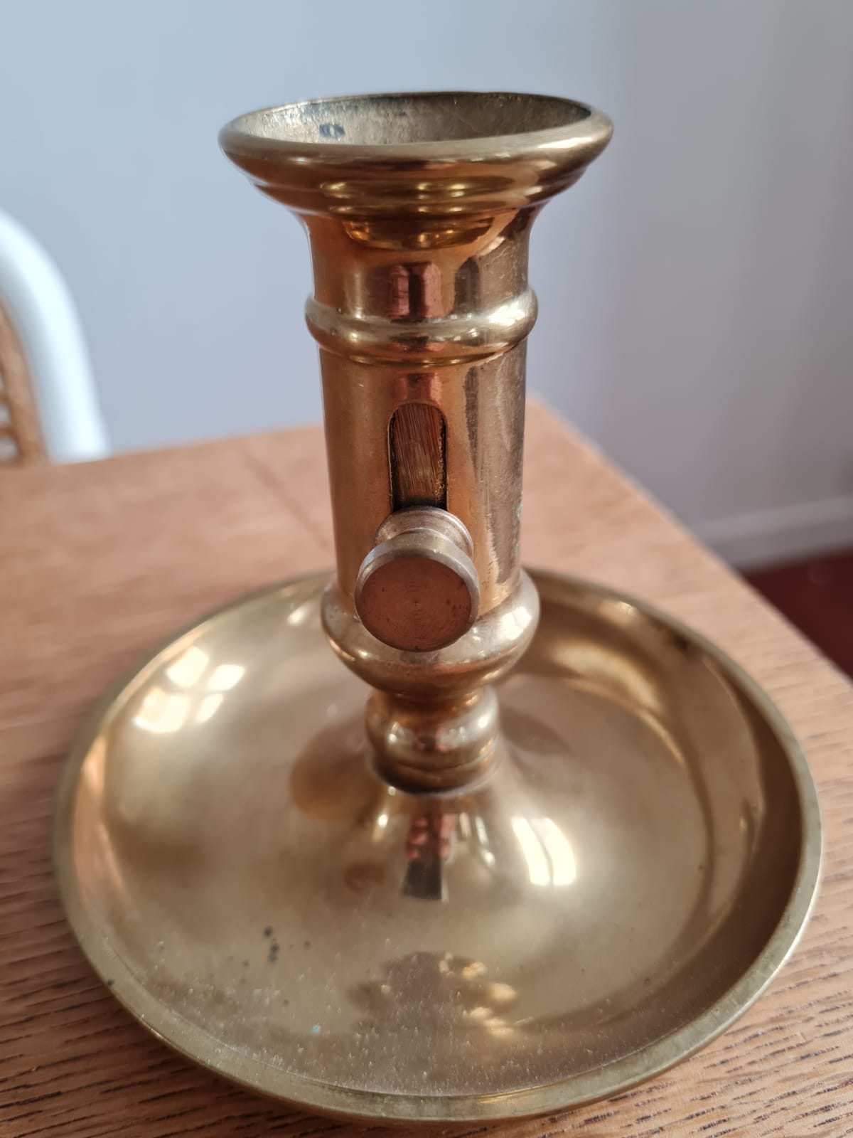 Brass candlestick