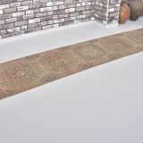 Oushak handmade vintage runner rug sku c112