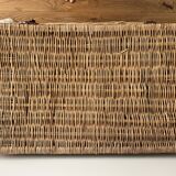 malle en rotin année 30 ou 50