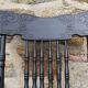 American rocking-chair repainted in black