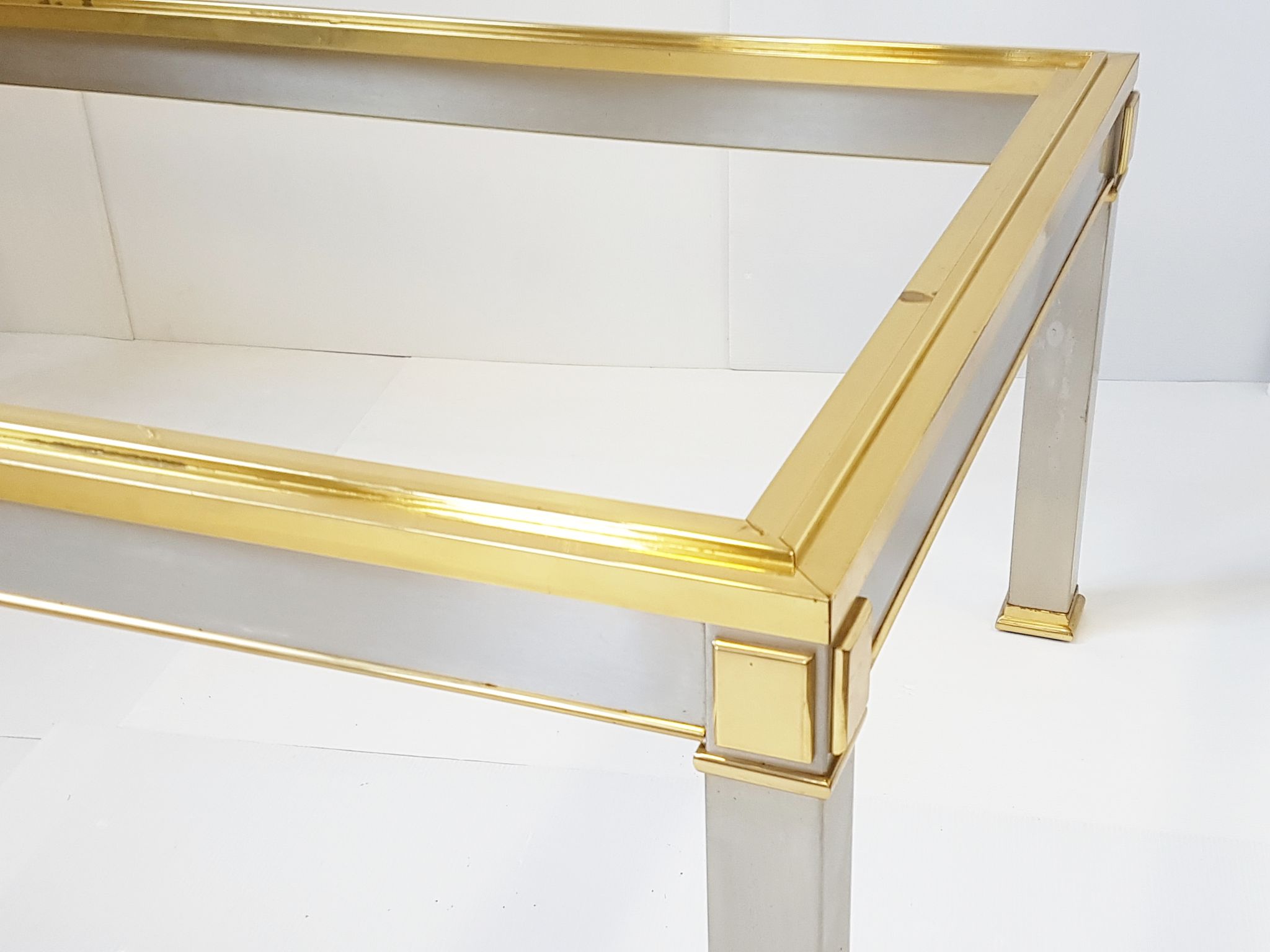 1970 1980 of Luigi Della Maddelena vintage Italian rectangular coffee table