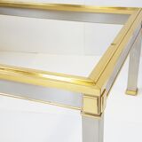 1970 1980 of Luigi Della Maddelena vintage Italian rectangular coffee table