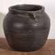Small dark-coloured antique vase (circa 1900) #1