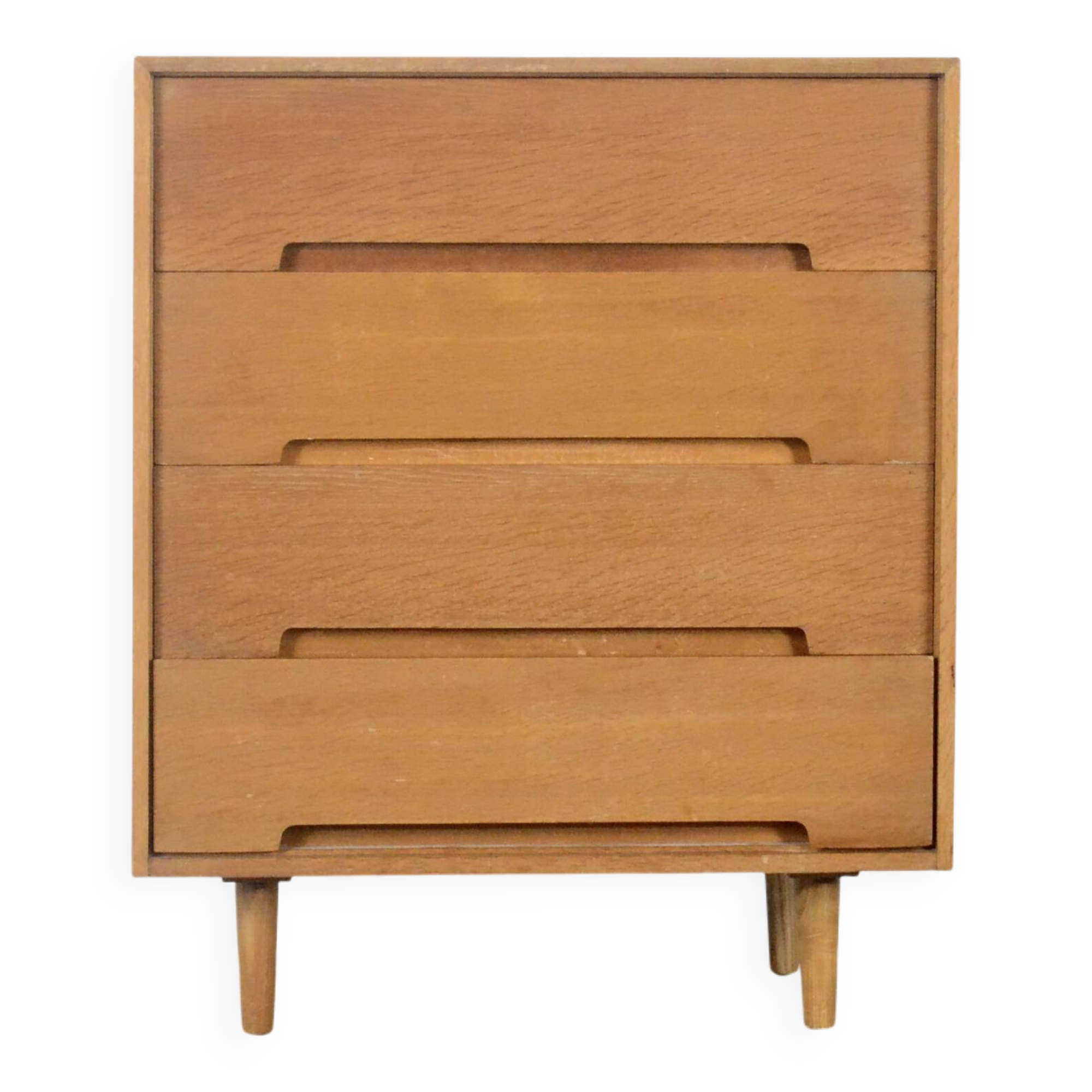Midcentury Stag C Range Chest Of Drawers By John And Sylvia Reid In Oak. Vi