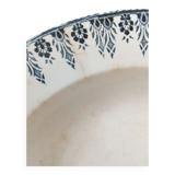 Three soup plates in Terre de fer, Sarreguemines, Algiers