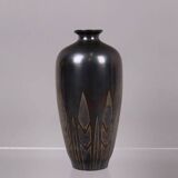 Art Deco brassware vase