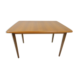Scandinavian teak expandable table