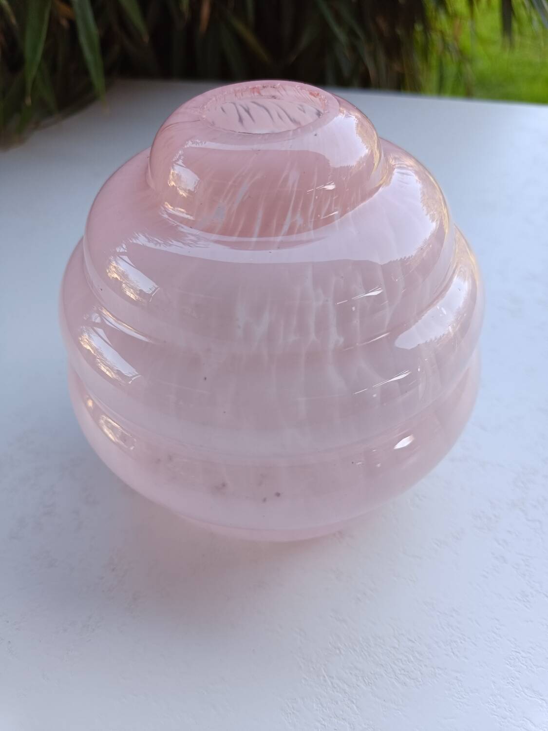 Clichy glass opaline globe