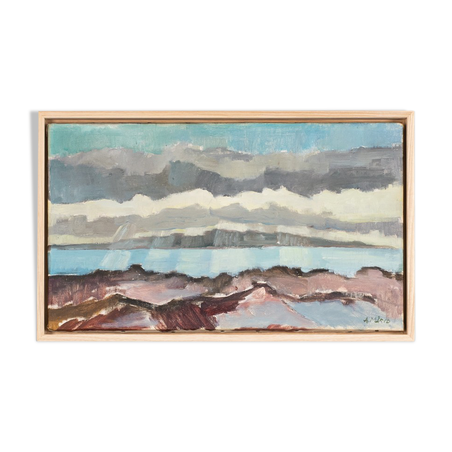 Sea Bay, Oil on Canvas, 50 x 31 cm