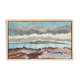 Sea Bay, Oil on Canvas, 50 x 31 cm