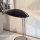 Lampe Aluminor vintage noir