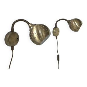 Paire d’appliques vintage