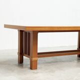 Table à manger Frank Lloyd Wright « 608 Taliesin » signée Cassina, 1986