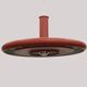 Pink XL Fog & Morup Optima Pendant Lamp: Hans Due Design, Denmark 1970s