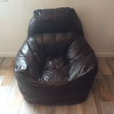 Set of the 70s sofa with heater and its 2 beanbags