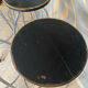 Six industrial bar stools