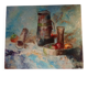 Still life painting in oil on canvas