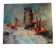 Still life painting in oil on canvas