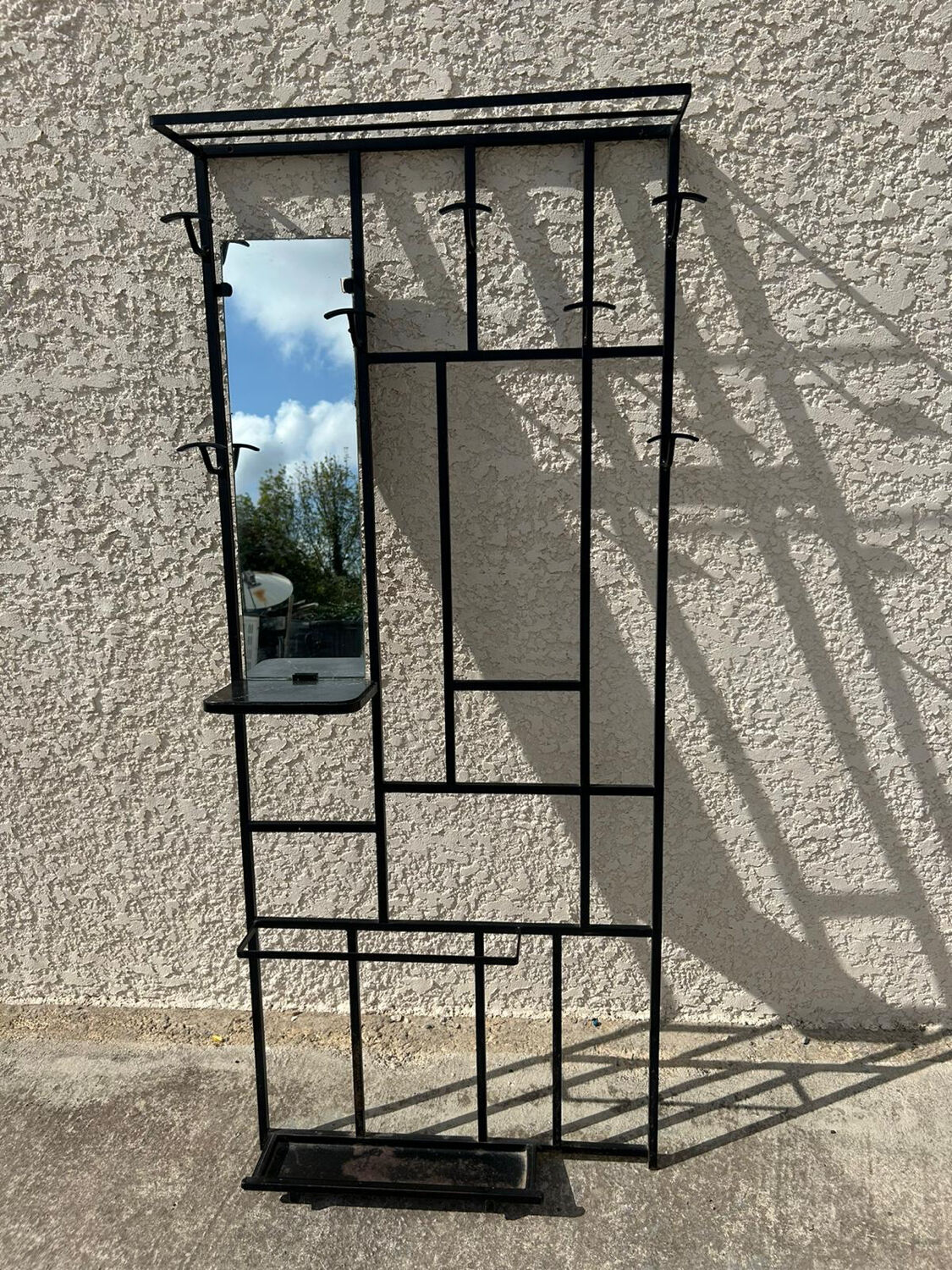 Porte manteau en fer vintage