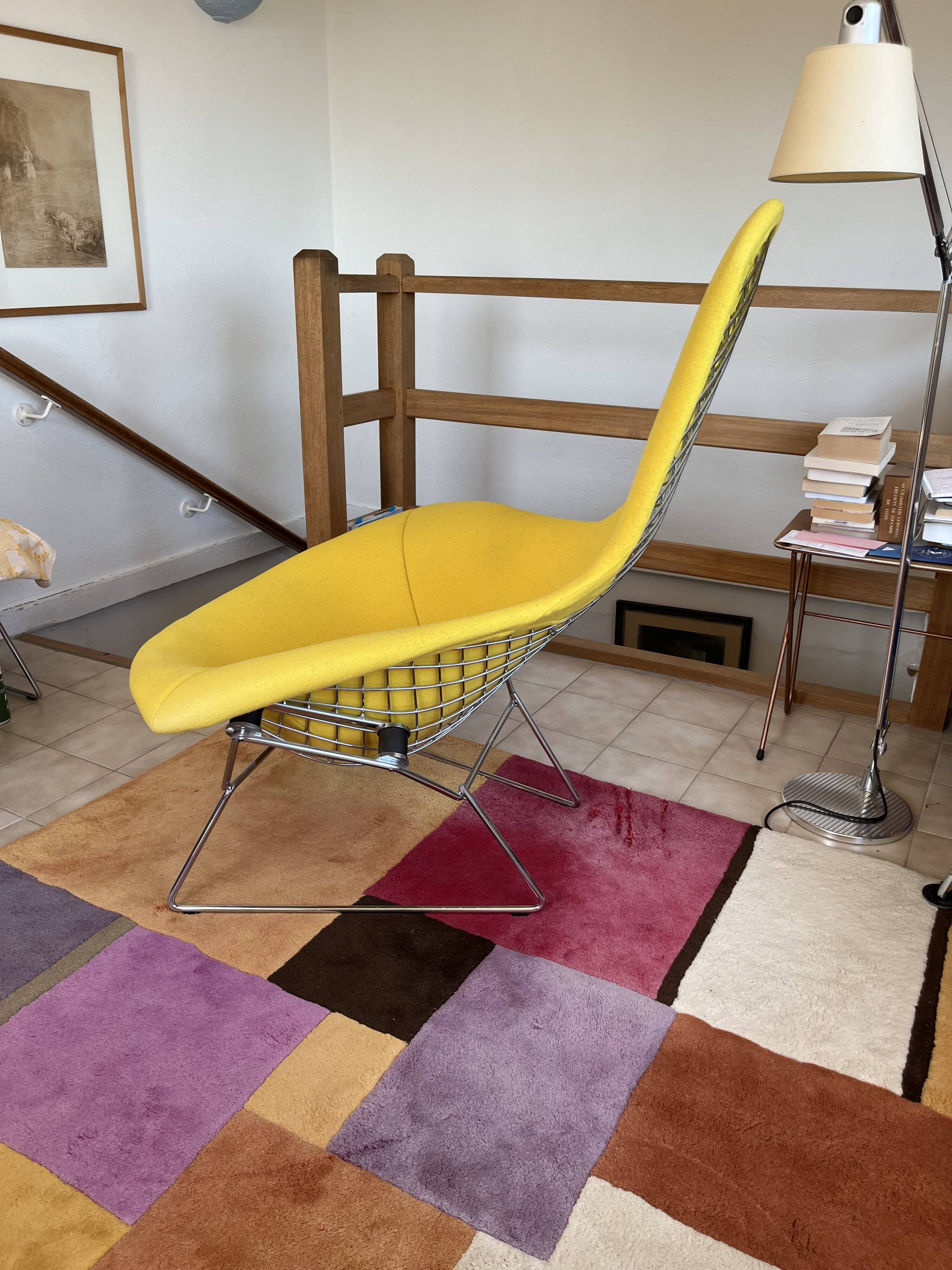 Bird Chair et repose-pieds de Harry Bertoia pour Knoll
