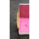 Fauteuil scandinave vintage rose