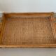 Vintage rattan basket