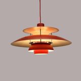 The genuine Danish item - PH5 pendant - original red colour - Louis Poulsen -