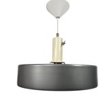 Anvia Almelo - J. Hoogervorst - "model 4017" - Ufo hanging lamp - anthracit