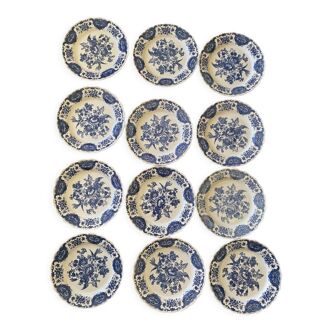 Flat plates genuine hand engravings ridgway 1792 staffordshire england