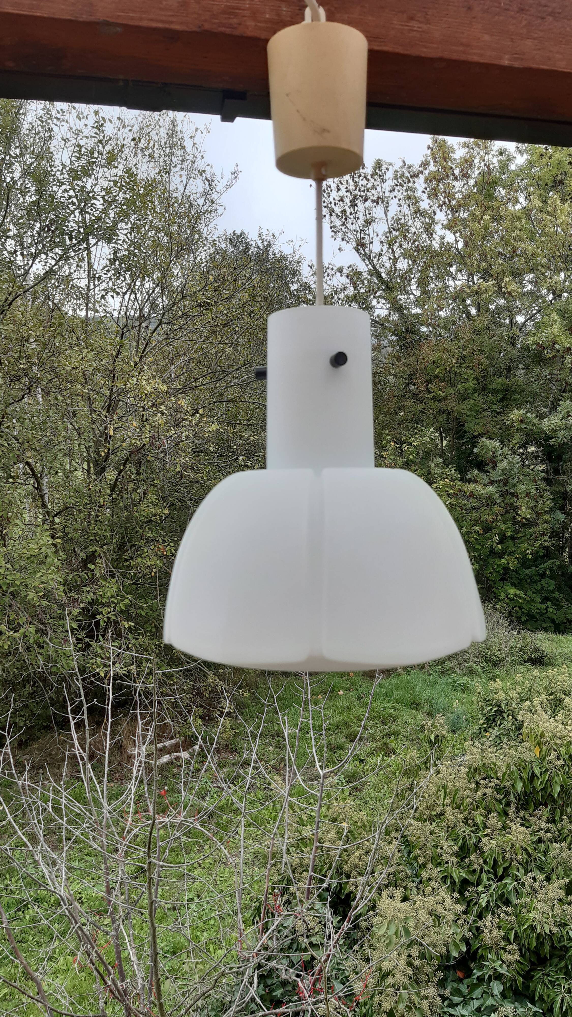 Opalescent glass hanging by Limburg