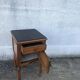 Nightstand, black bedside table