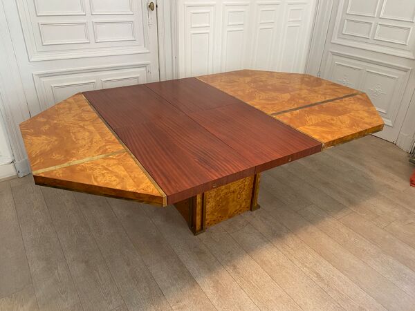 Table SAM avec rallonges pour Roche Bobois, 1970s