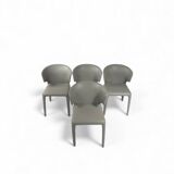 4 "Hola 367" chairs by Hannes Wettstein for Cassina
