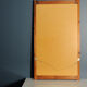 Mahogany mirror - scandinavia, 1960s