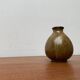 Mid-century German minimalist studio pottery vase by Gudrun Friedrich, Rügen.