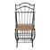 Wrought iron shelf