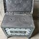 Enamelled cast iron wood stove and earthenware Mirus