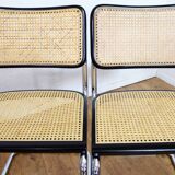 Set of 4 chairs Marcel Breuer B32 70s