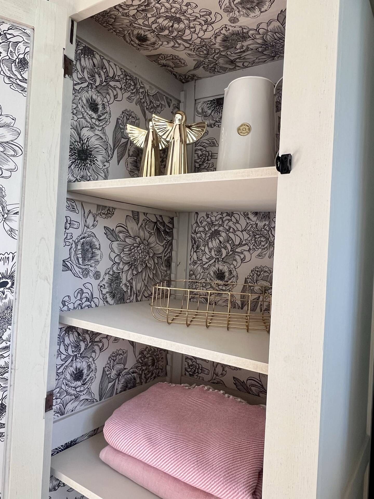 Vintage linen cupboard