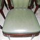 Serie de 6 chaises 1960 en macassar et skyl