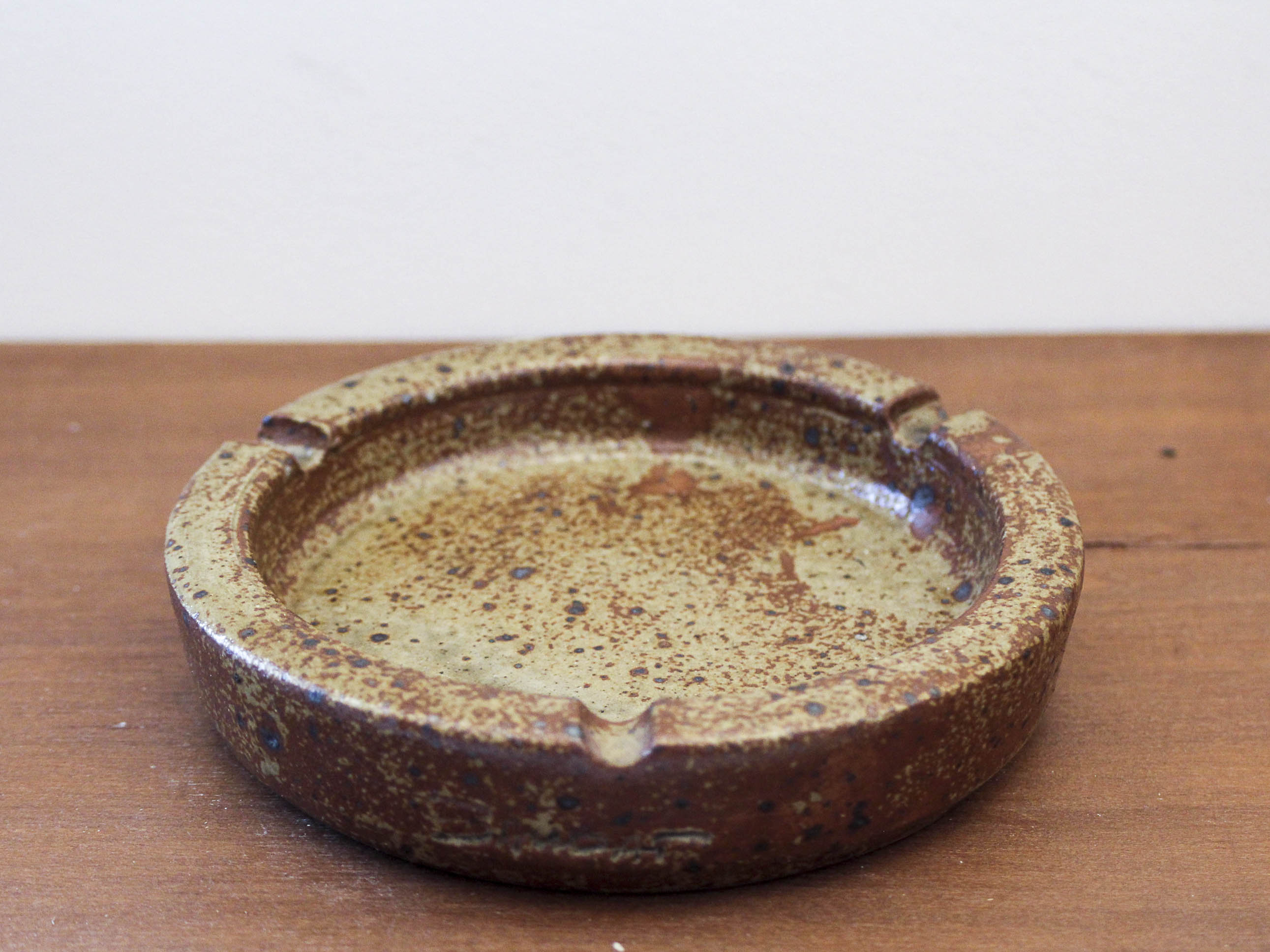 Sandstone ashtray pyrite Guy Baudat 70s