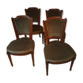 Series of 4 chairs