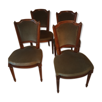 Series of 4 chairs