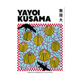 Affiche d'exposition Yayoi Kusama