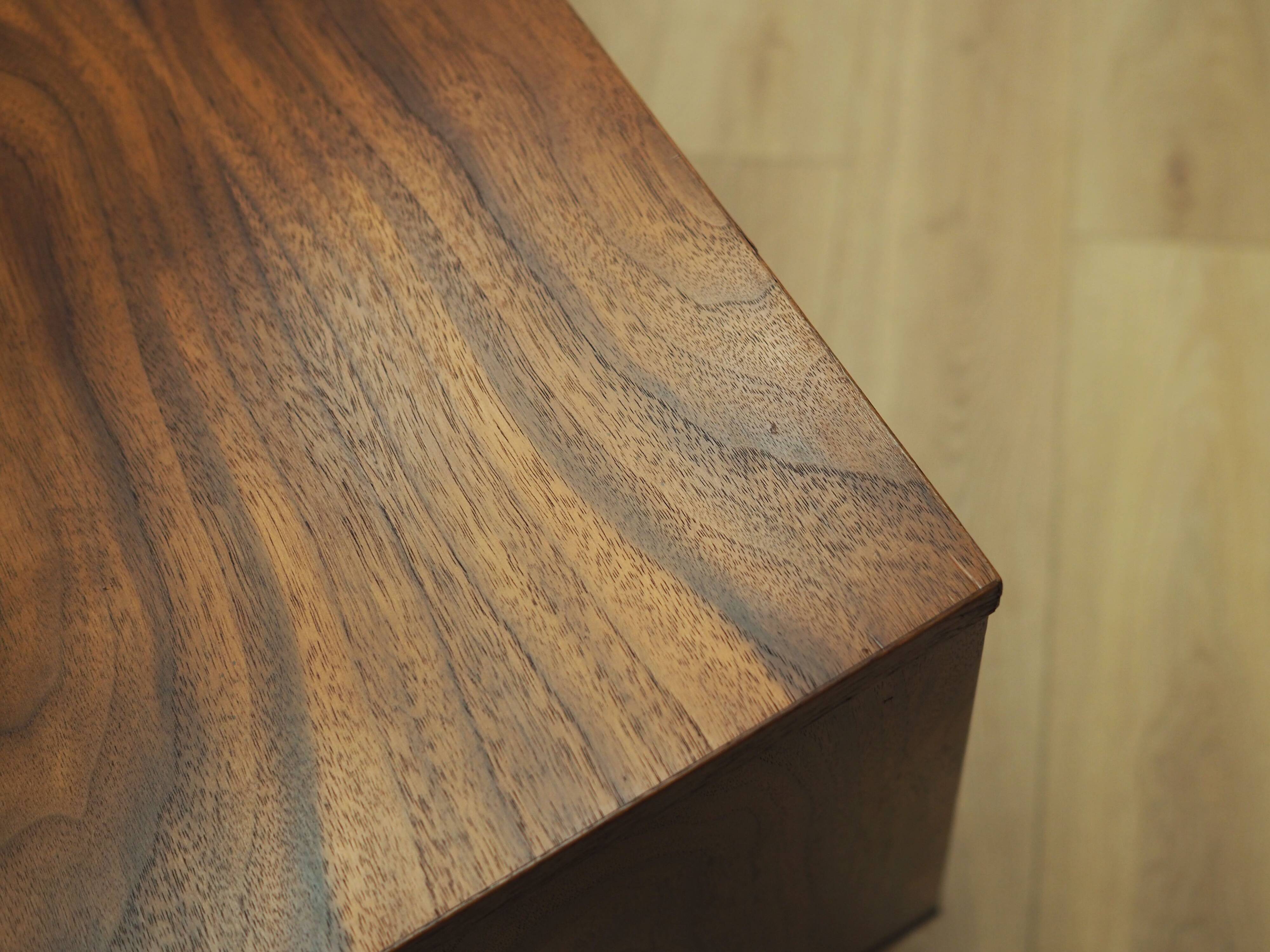 Walnut dresser, Scandinavian design