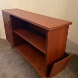Scandinavian teak bookcase 60s