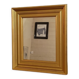 Mirror solid wood frame gilded