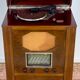 Radio Furniture and Record Player Art Deco era