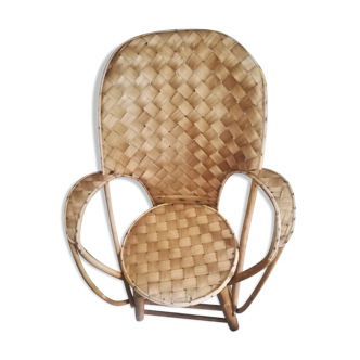 Chair in chestnut