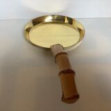 Grasoli Germany bamboo brass pocket emptier